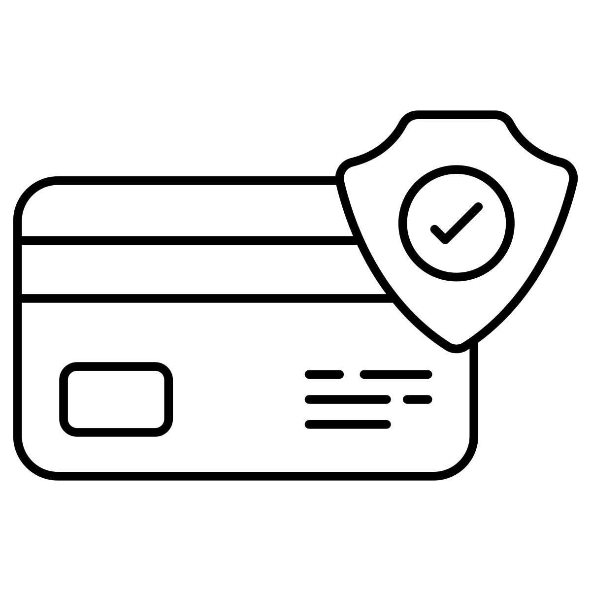 안전한 카드 결제 icon
