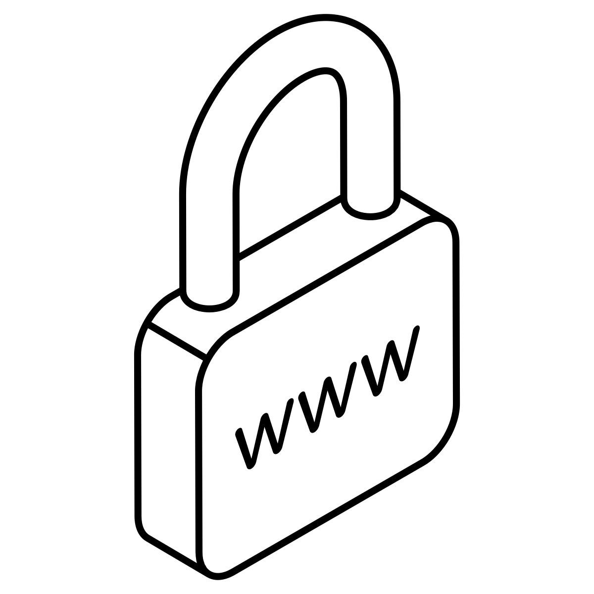recherche sécurisée icon