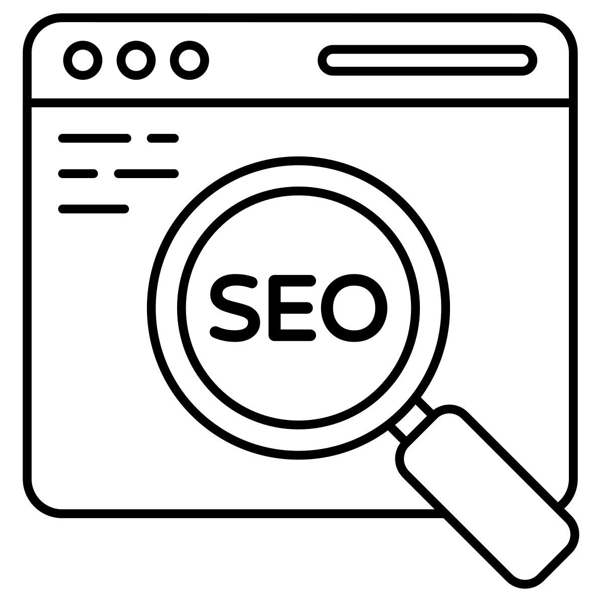 seo analysis icon