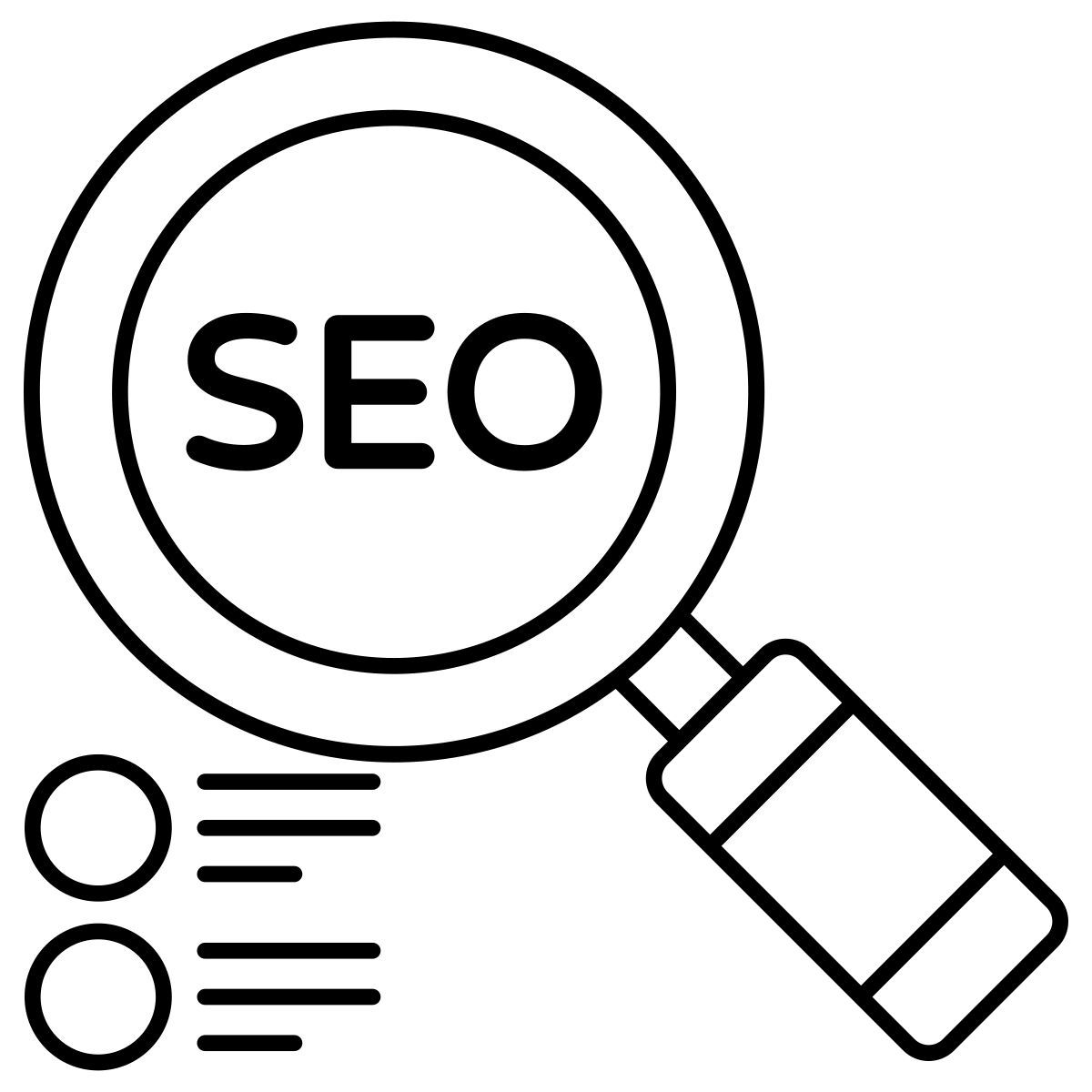 seo analysis icon