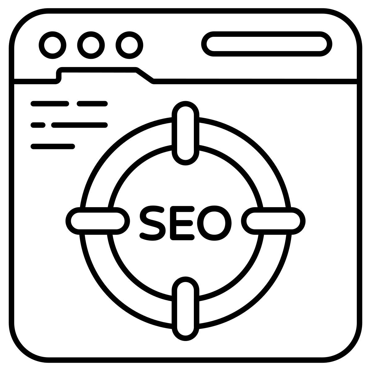 seo target icon