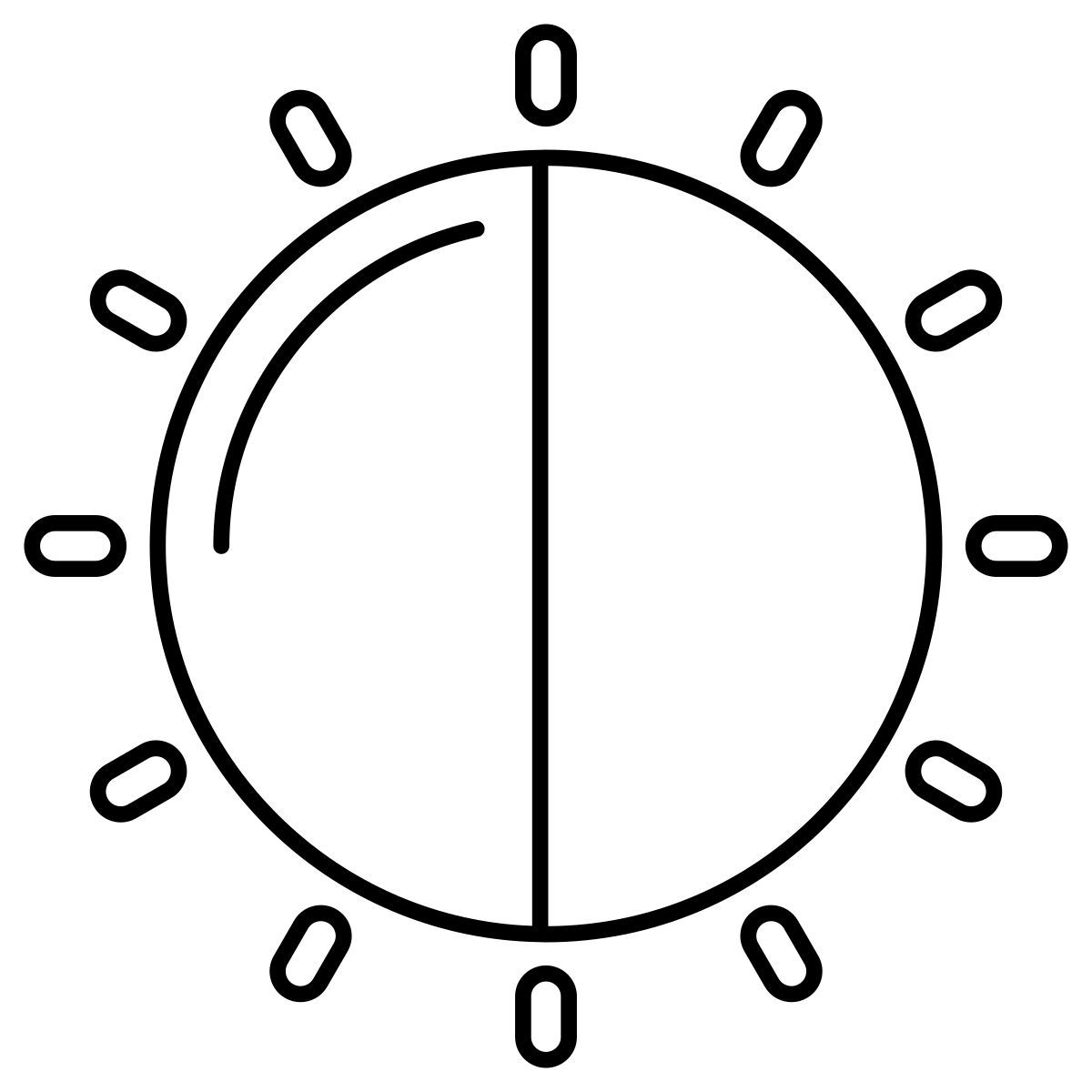 solar eclipse icon