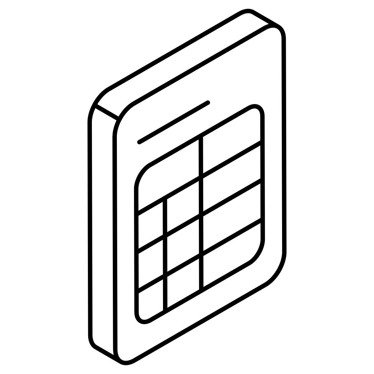 电子表格 icon