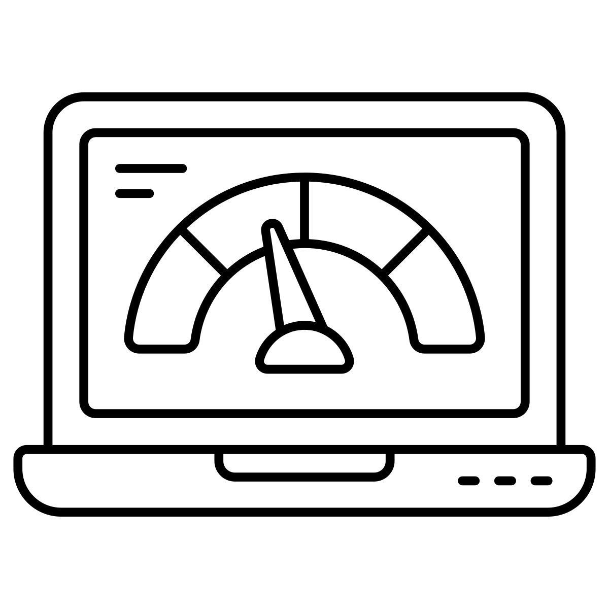 system speed optimization icon