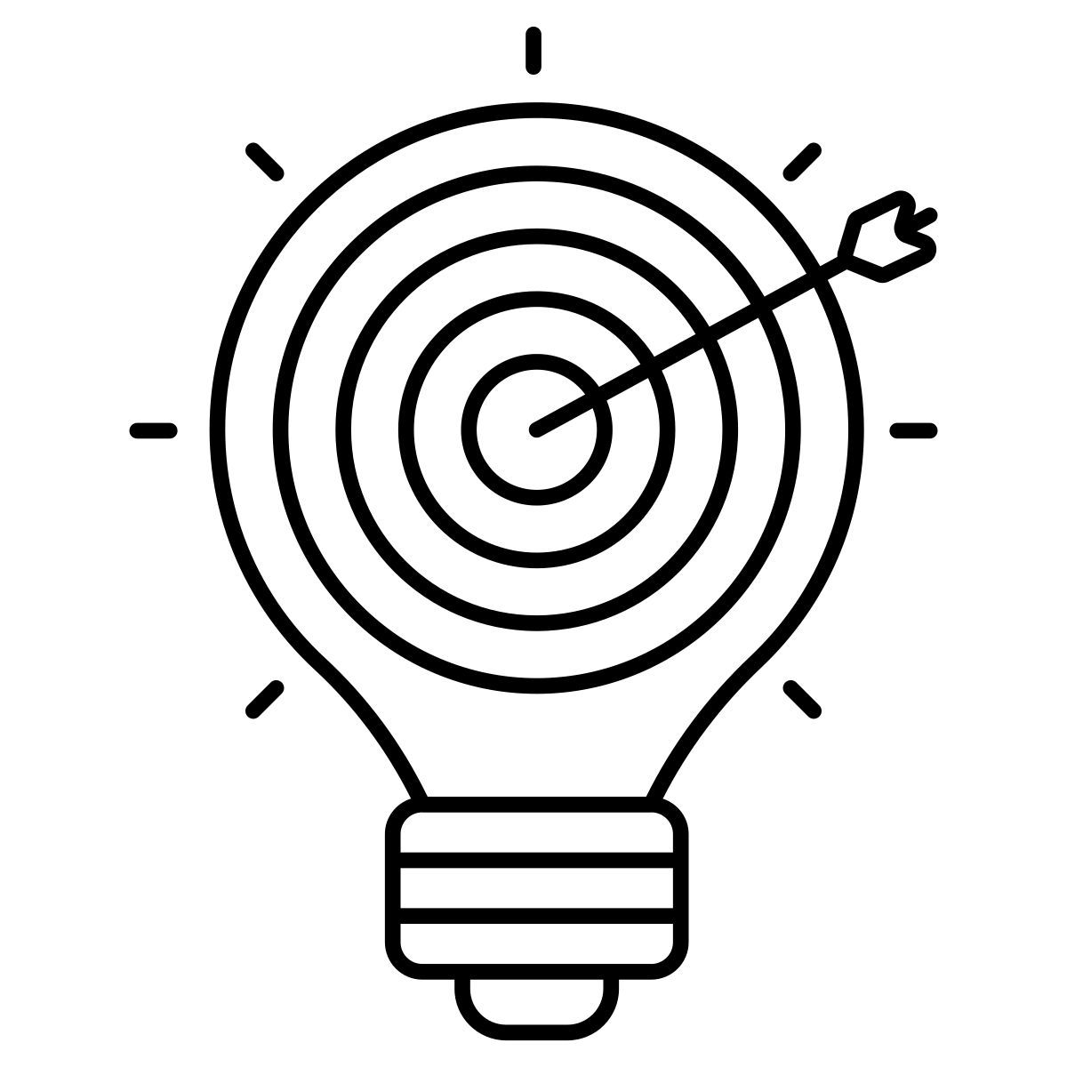 ideia alvo icon