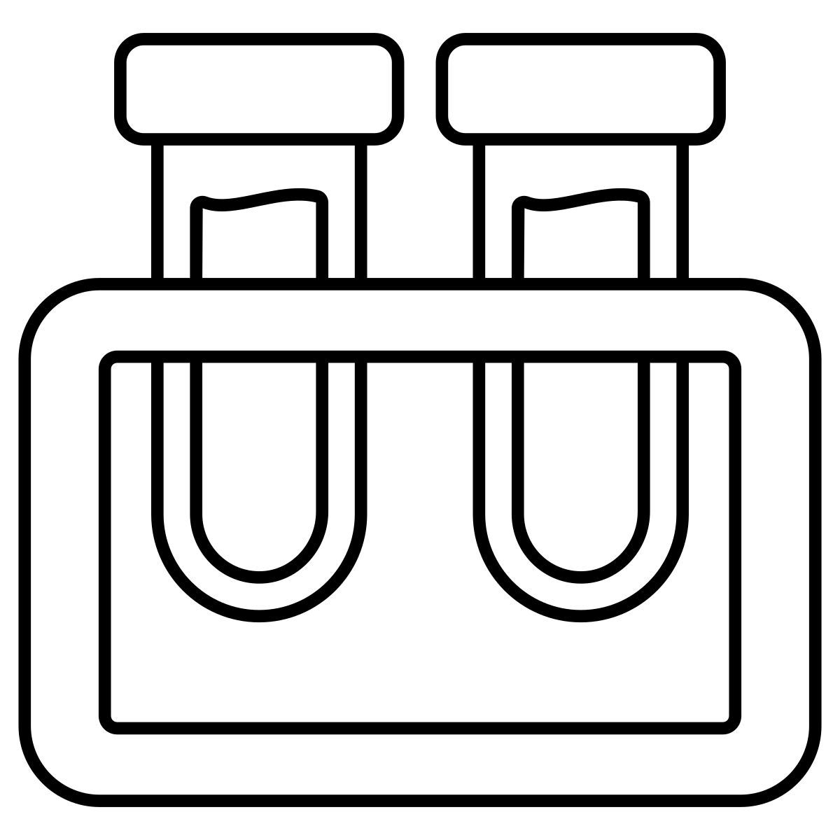 test tubes icon