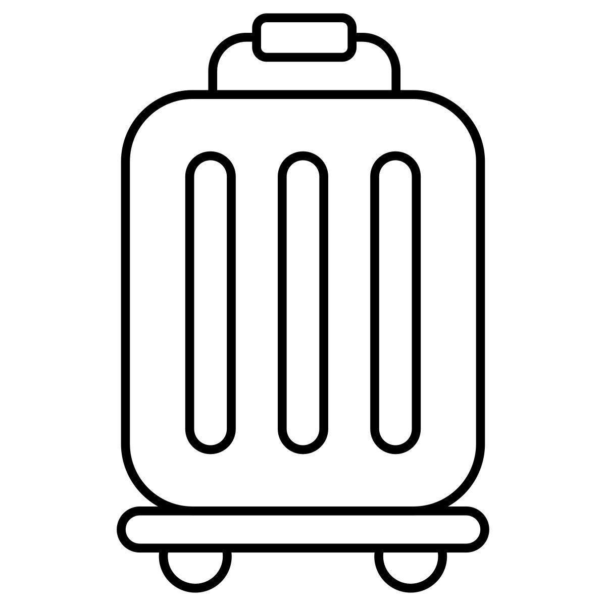 trolley bag icon