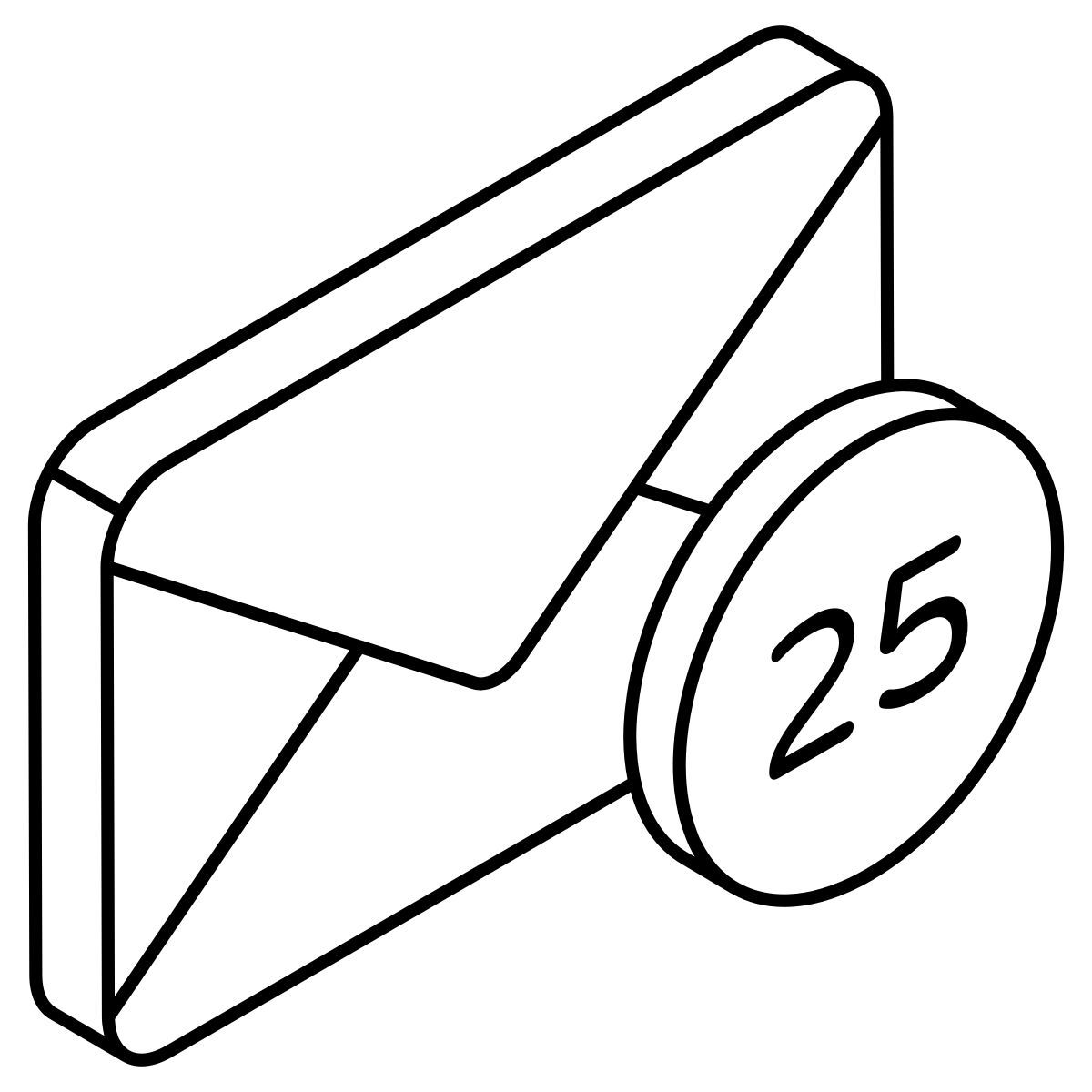 unread mail icon