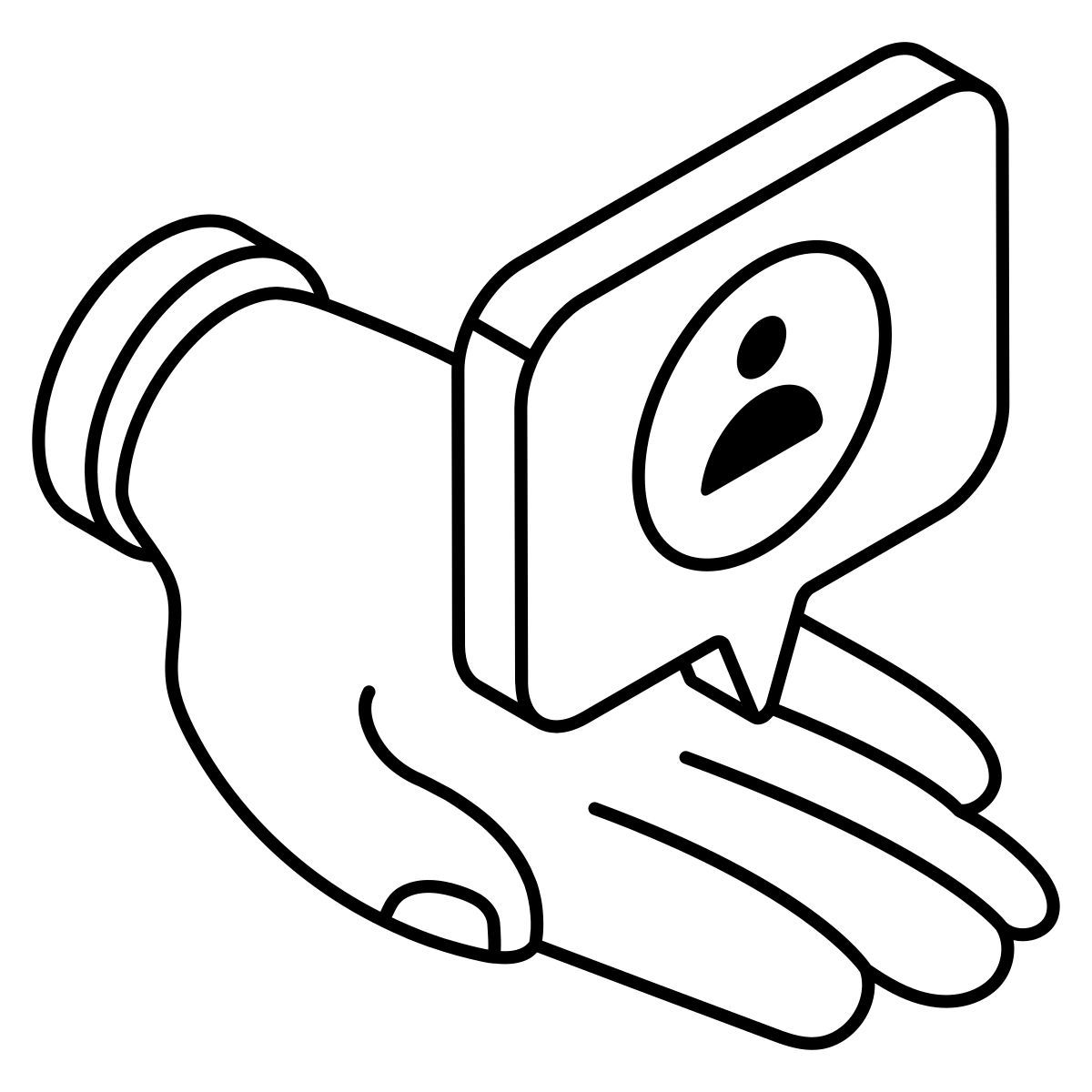 chat utilisateur icon