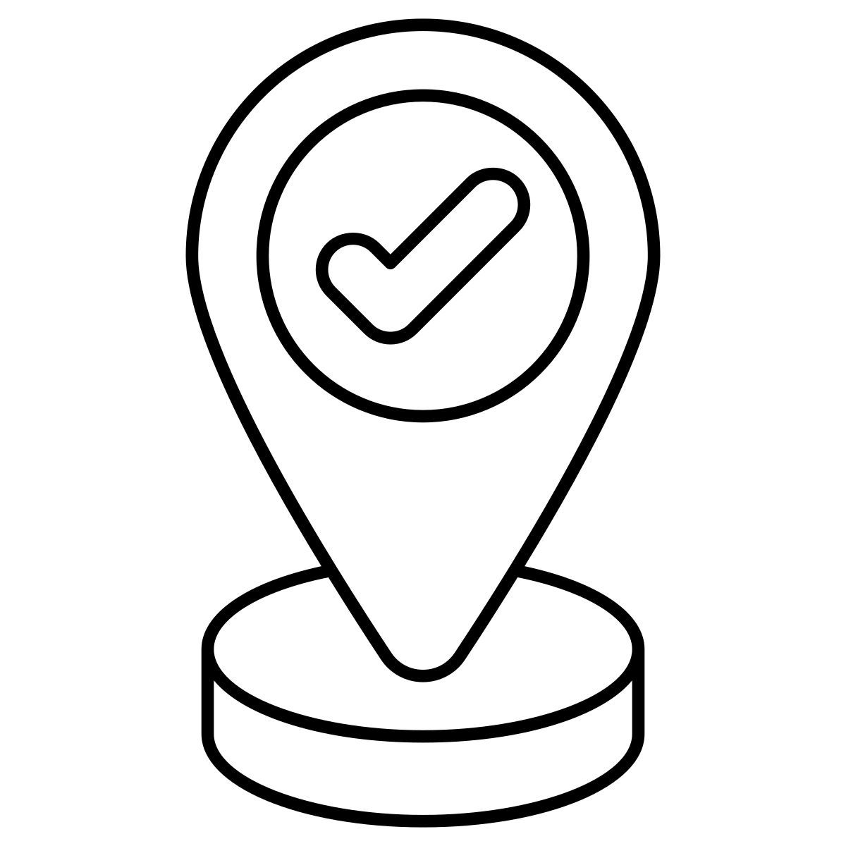 已验证位置 icon