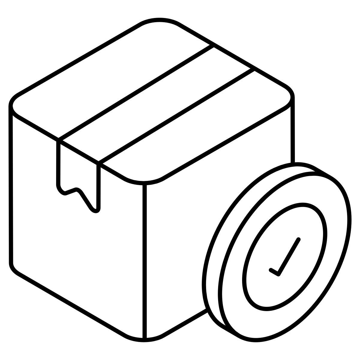 verifiziertes paket icon