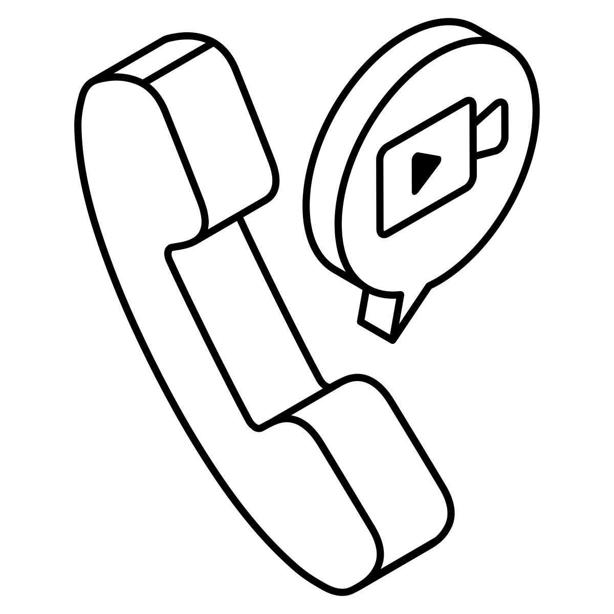 ビデオ通話 icon