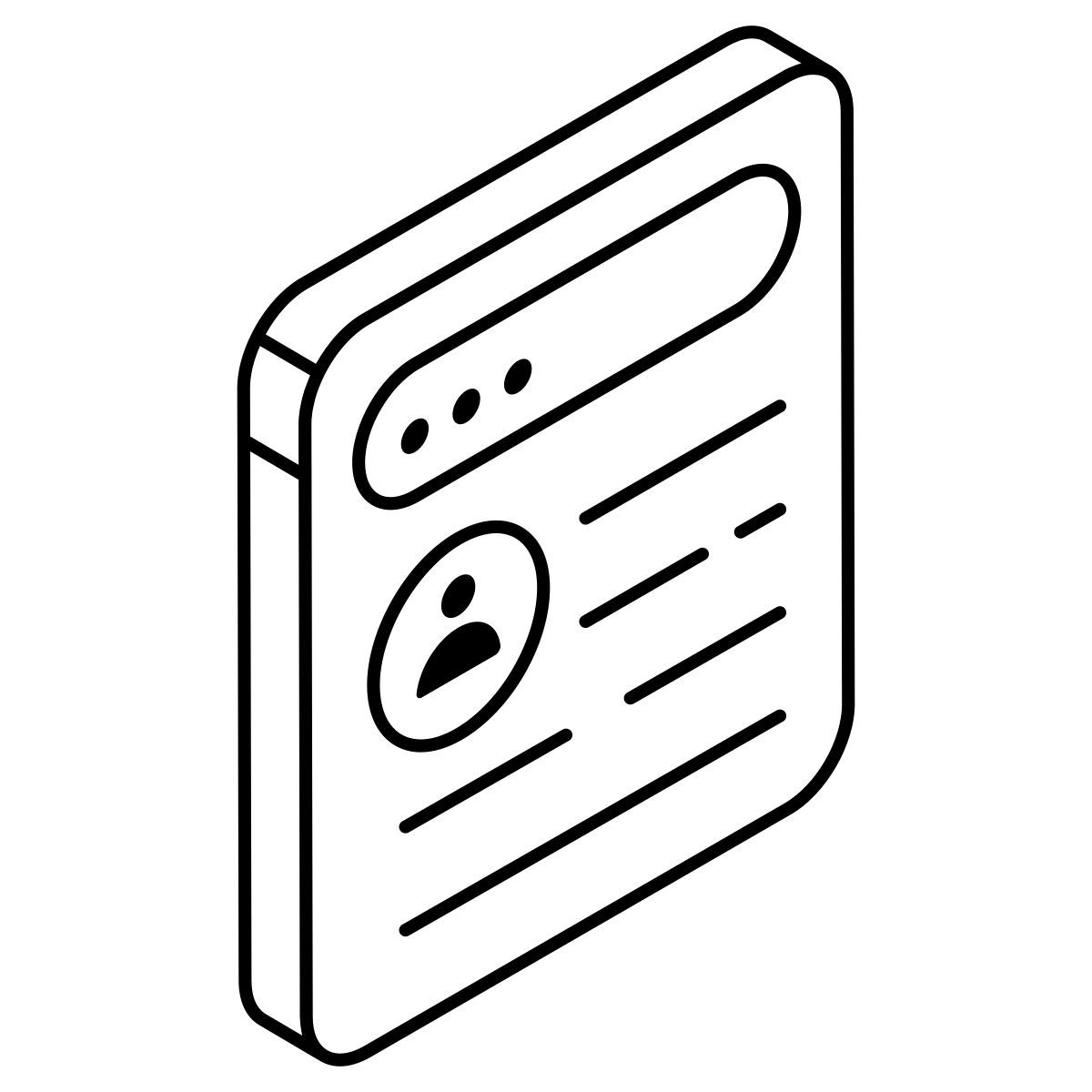 compte web icon