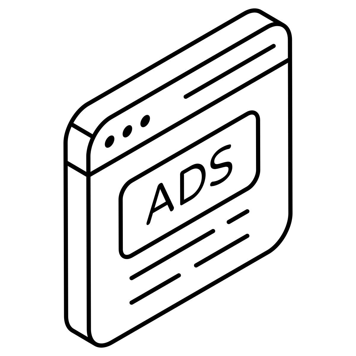 web ad icon