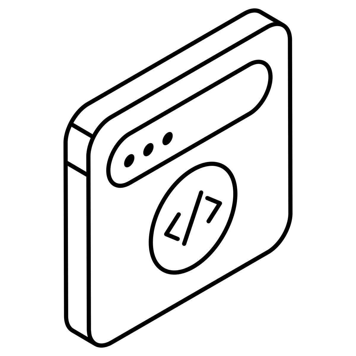 codificação web icon