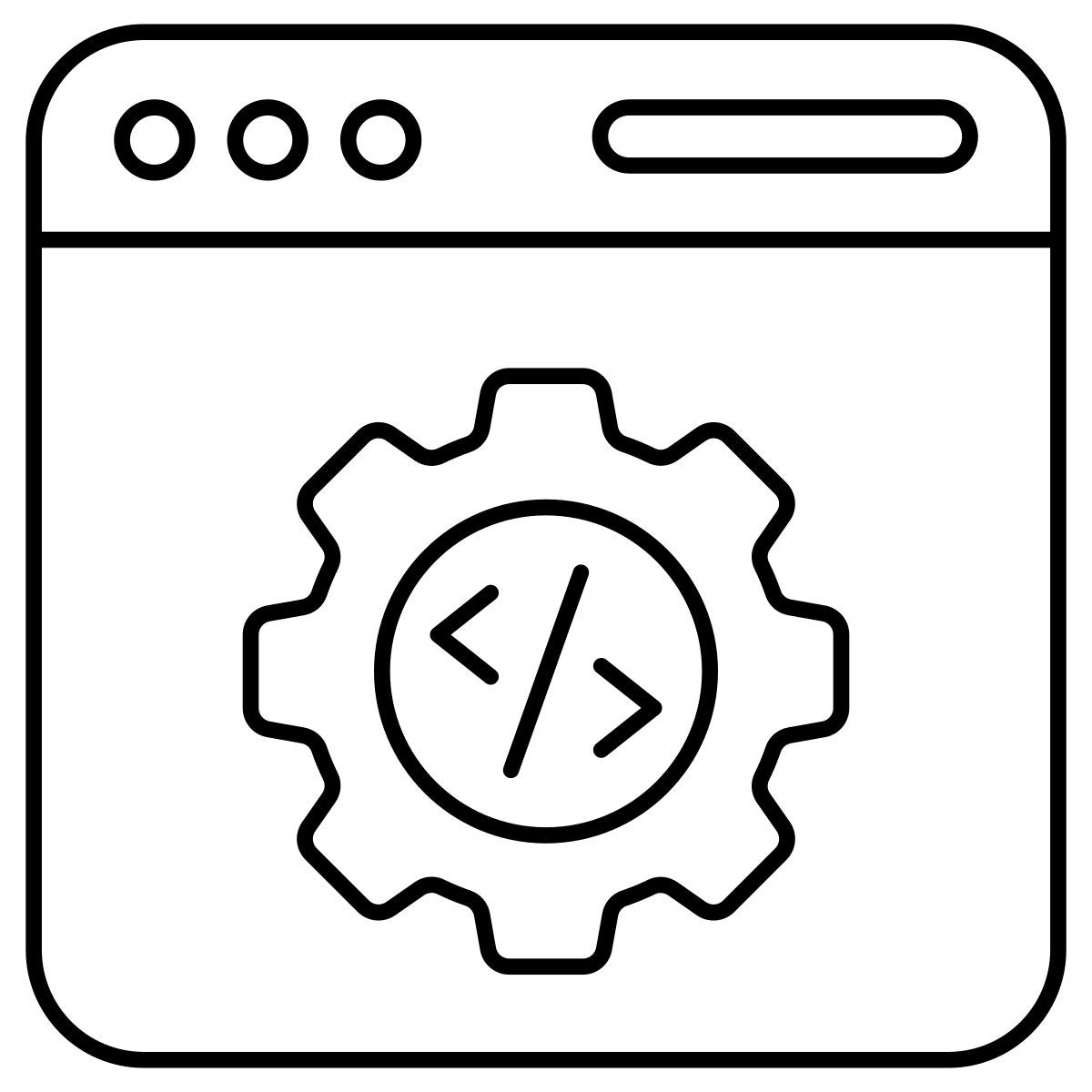 web coding icon