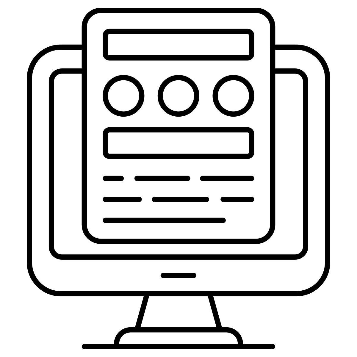 Progettazione web icon