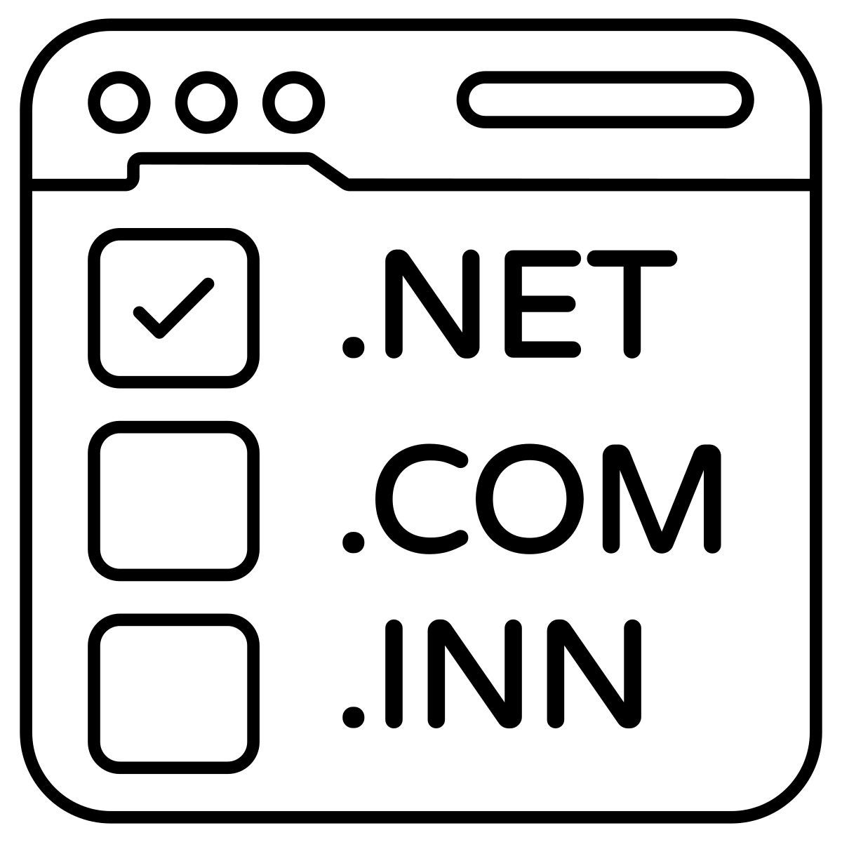 web domains icon