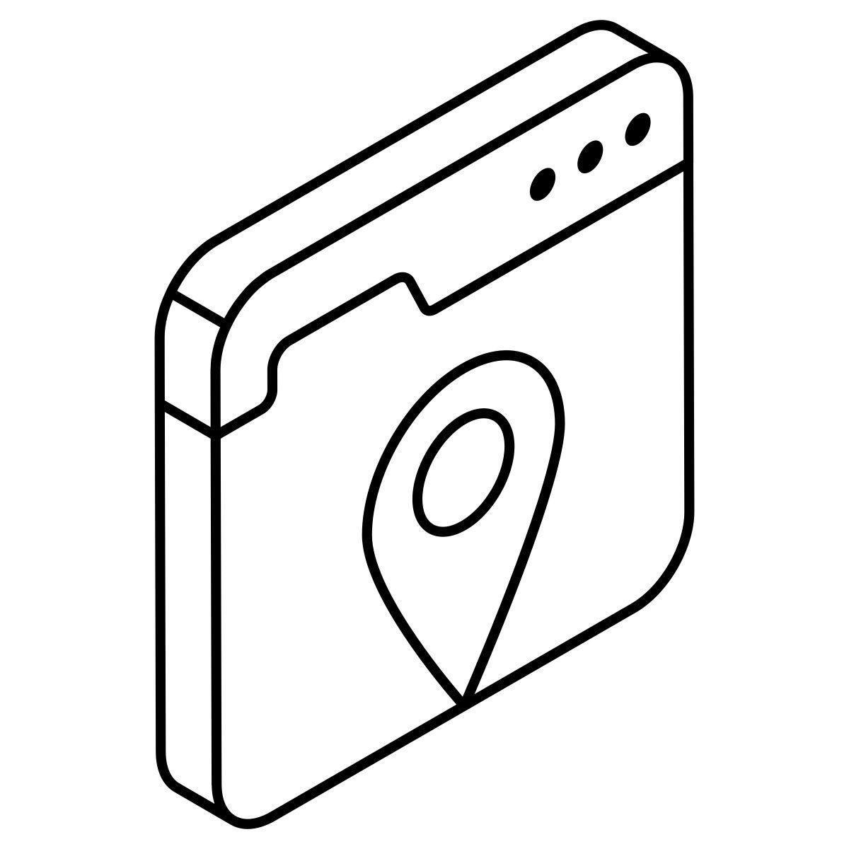 web standort icon