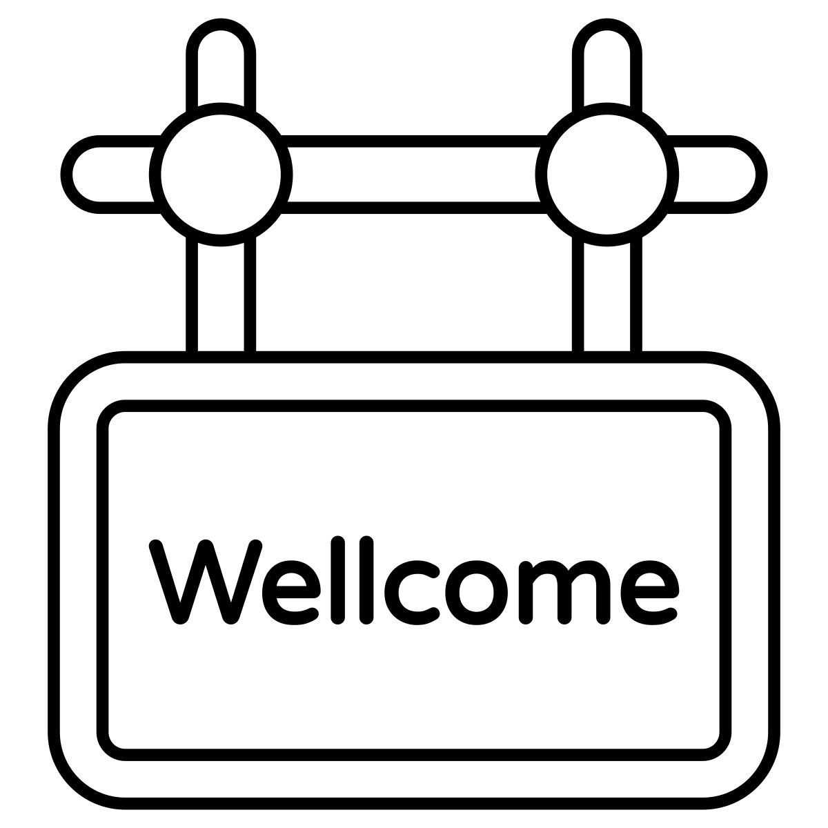 tablero de bienvenida icon