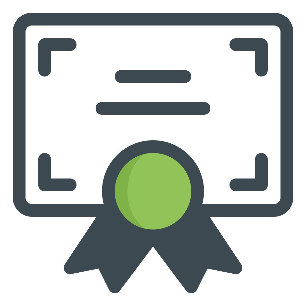 certificate icon
