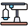 external balance-physics-education-lineal-color-zulfa-mahendra icon