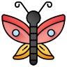 external butterfly-world-forestry-lineal-color-zulfa-mahendra icon