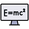 external einstein-physics-education-lineal-color-zulfa-mahendra icon