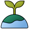 external plant-world-forestry-lineal-color-zulfa-mahendra icon