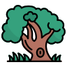 external tree-farmland-lineal-color-zulfa-mahendra icon