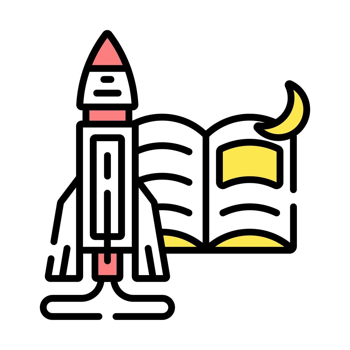rocket education icon