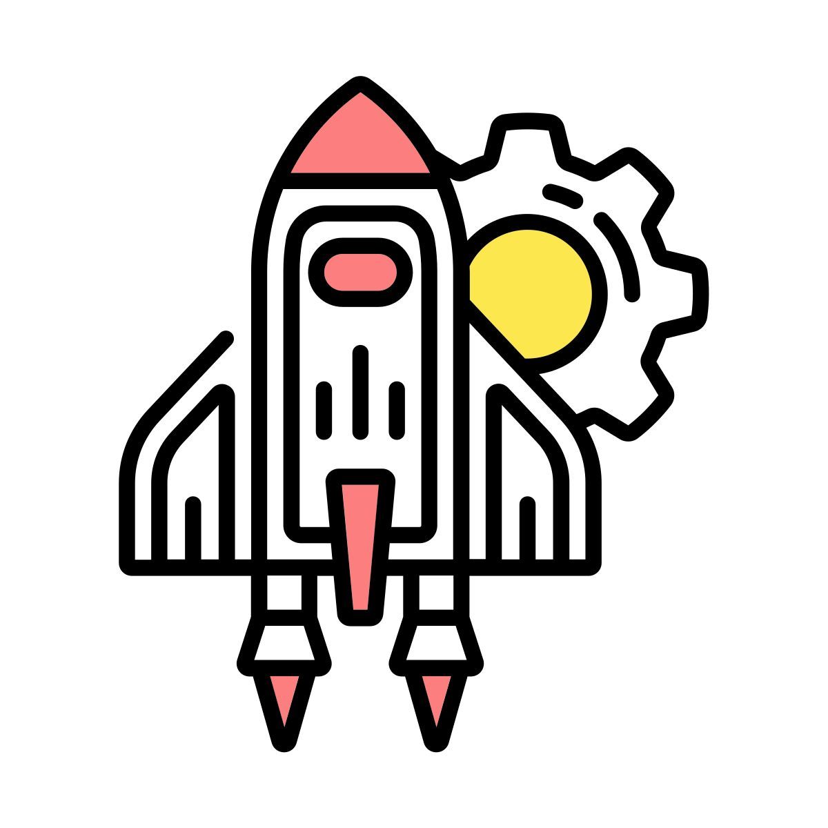 rocket gear icon