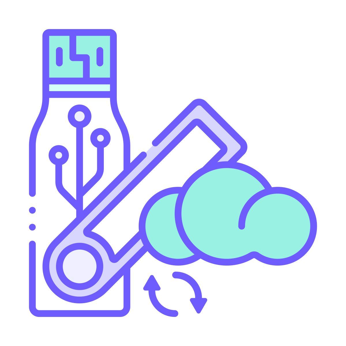 usb闪存盘云 icon