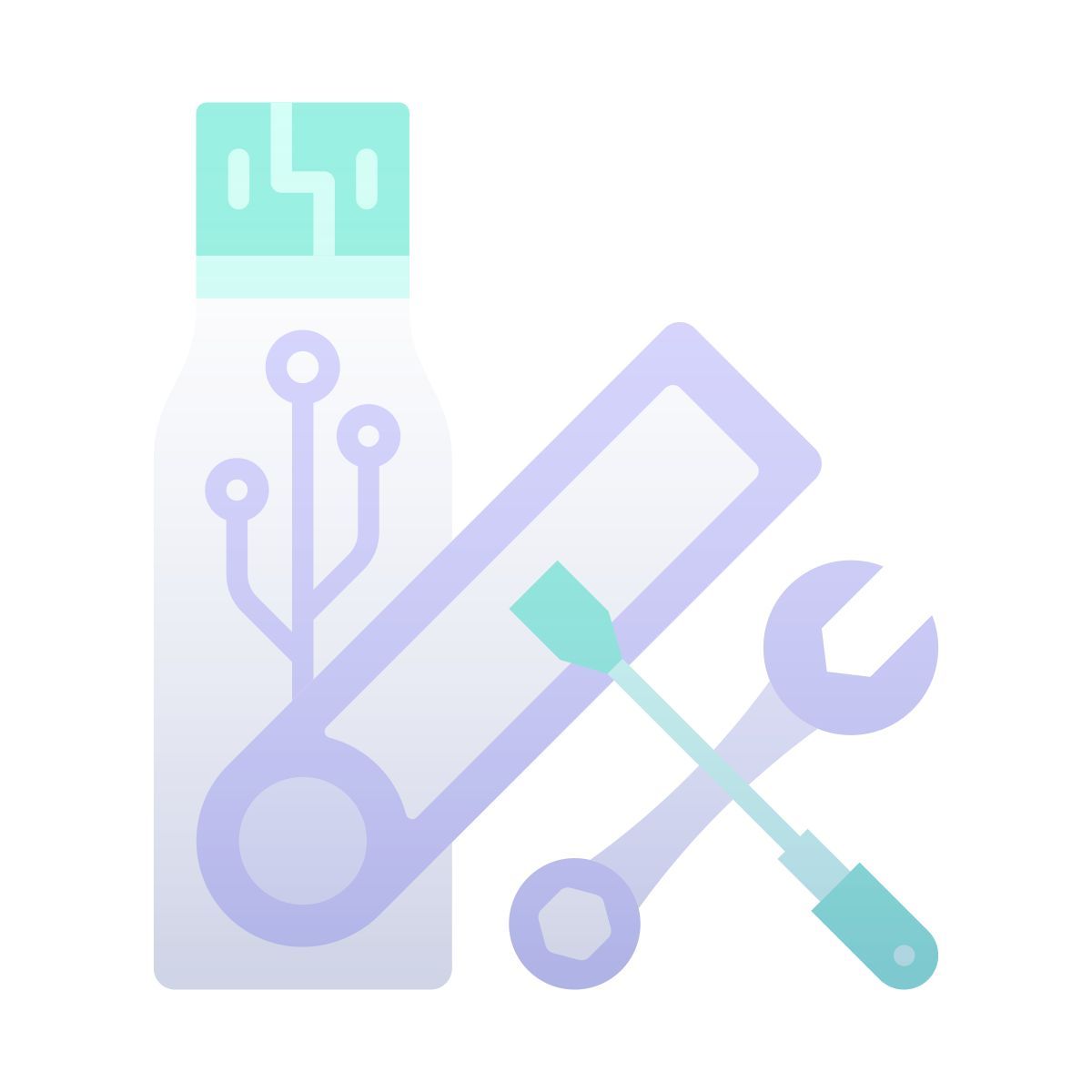 usb flash drive repair icon