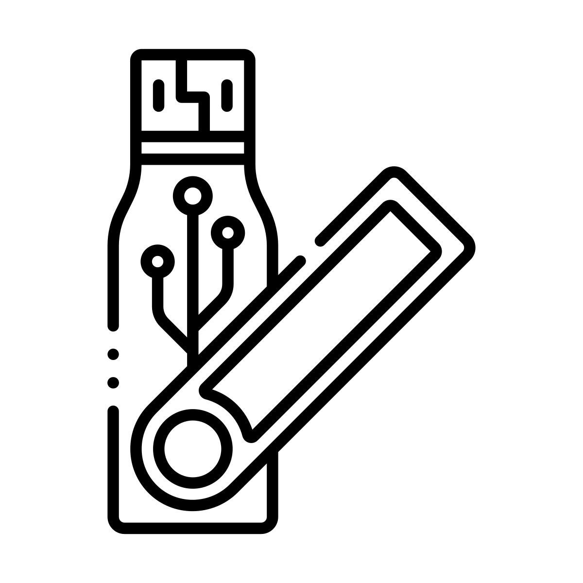 usb flash drive icon