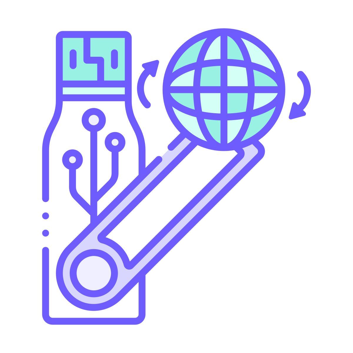 chiavetta usb web icon