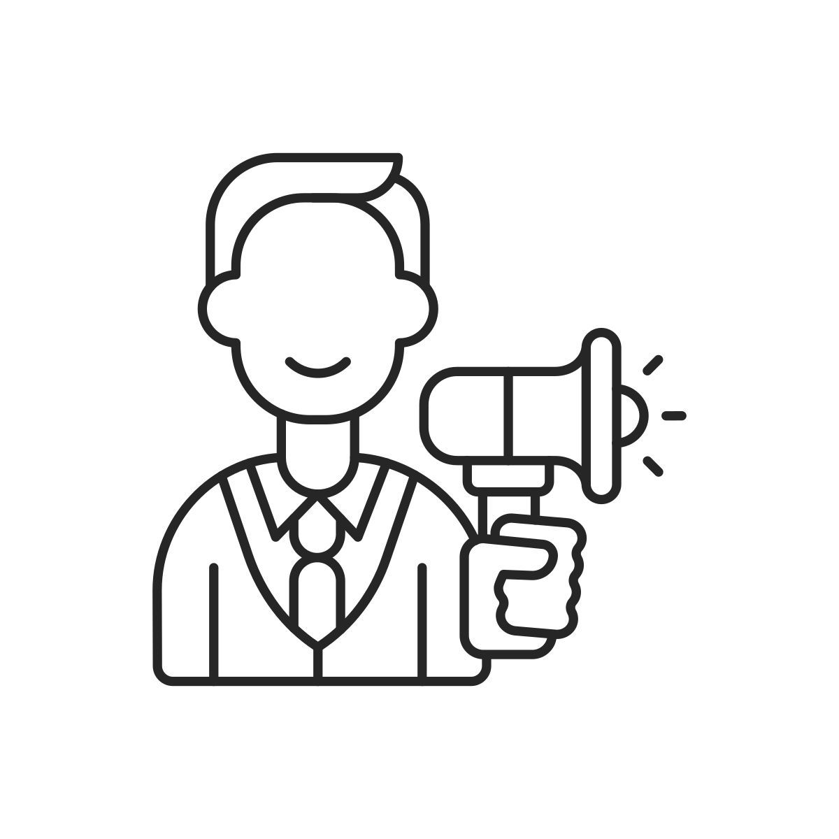 advertising department icon