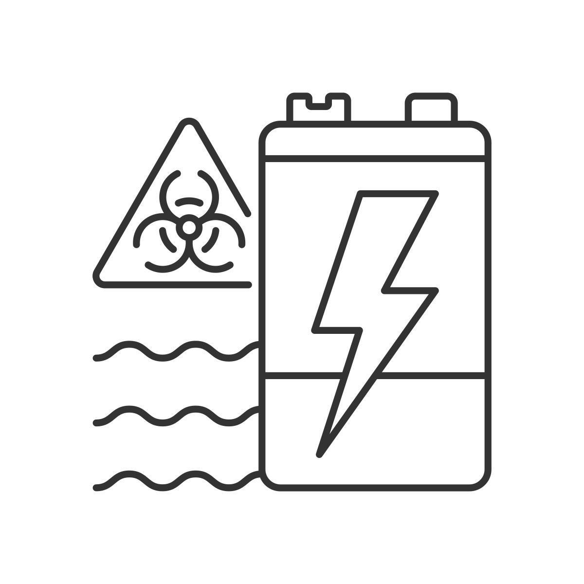 aquatic contamination icon