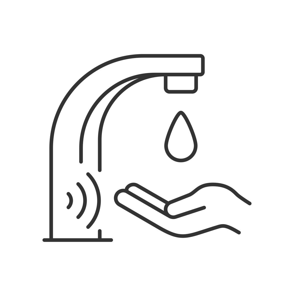 automatic water tap icon