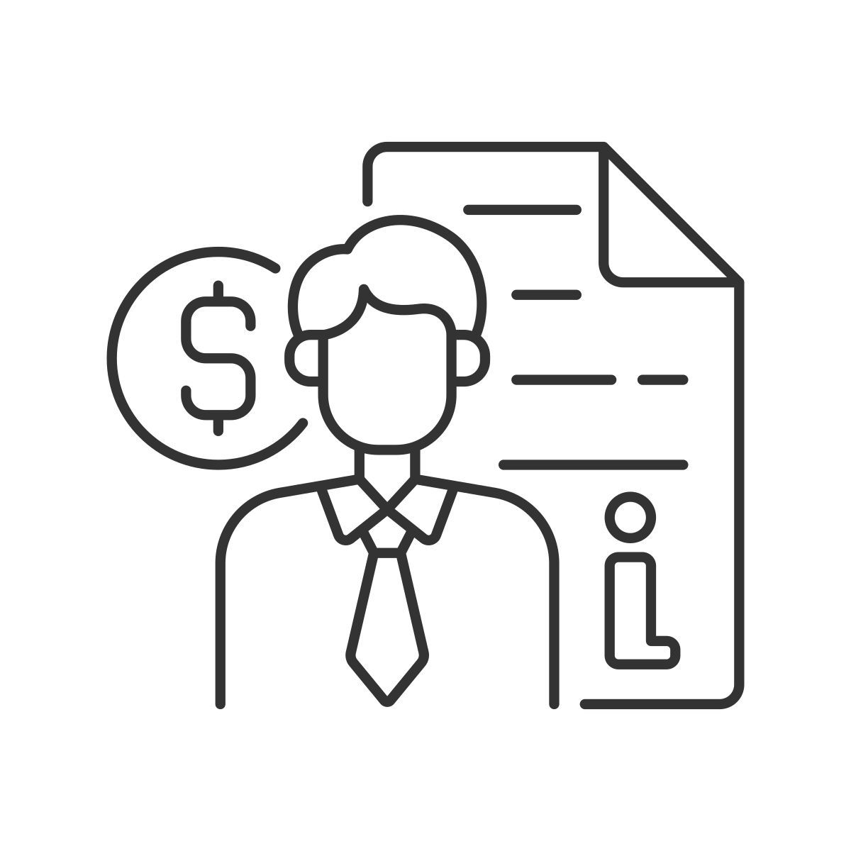 broker consultation icon