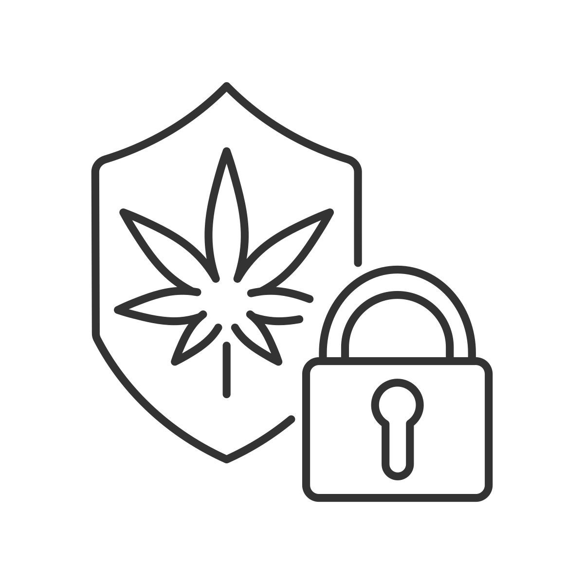 cannabis control icon