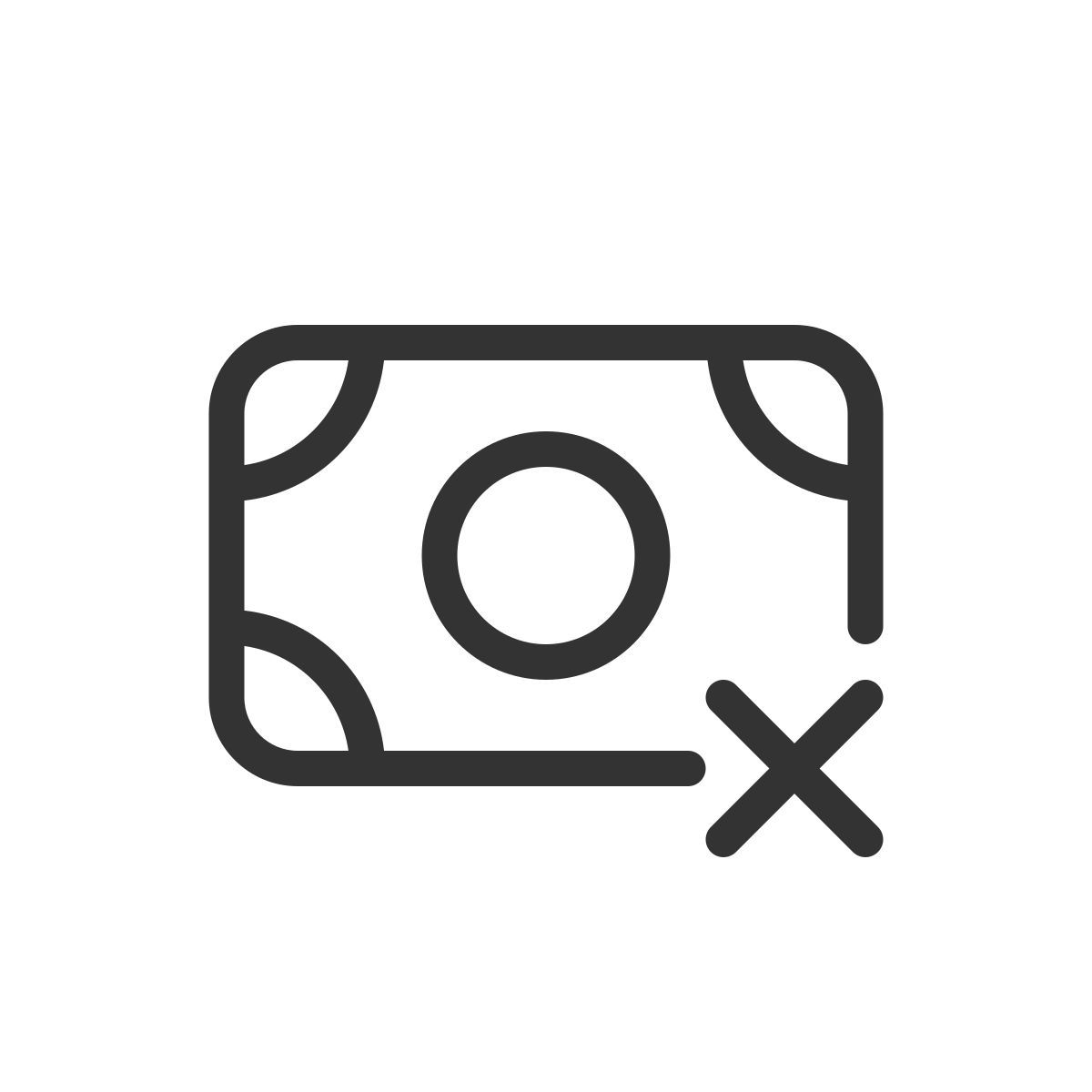 cashless payment icon