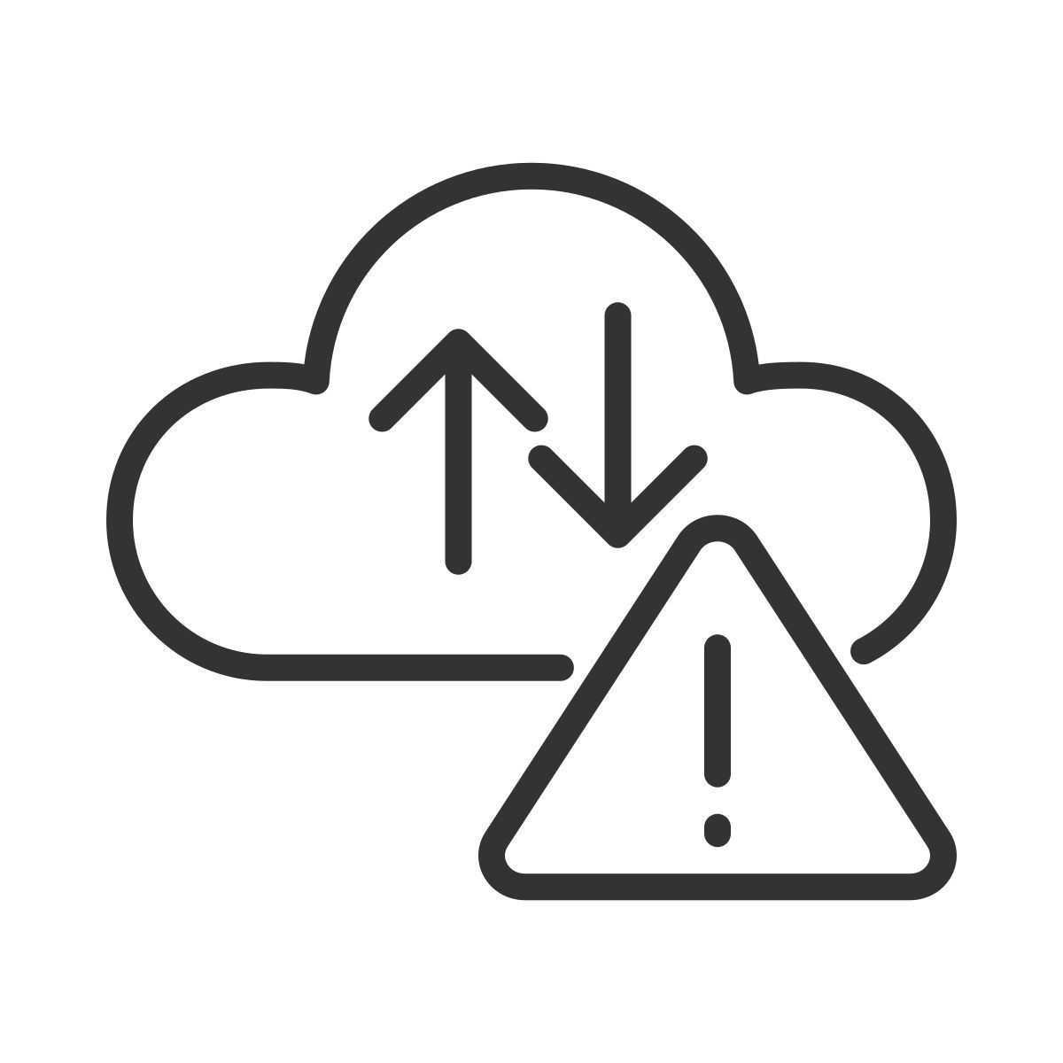 cloud error icon