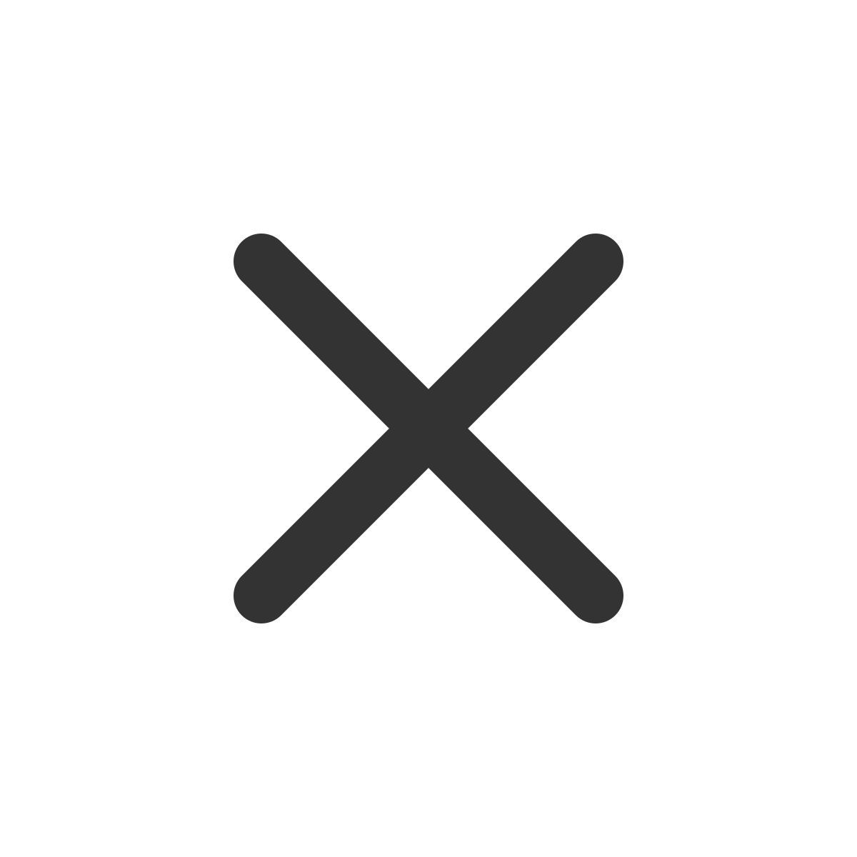 cross mark icon