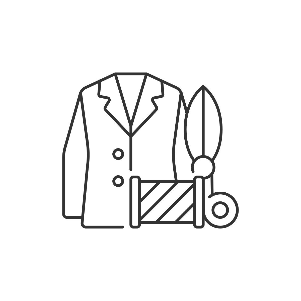 custom suits and shirts icon