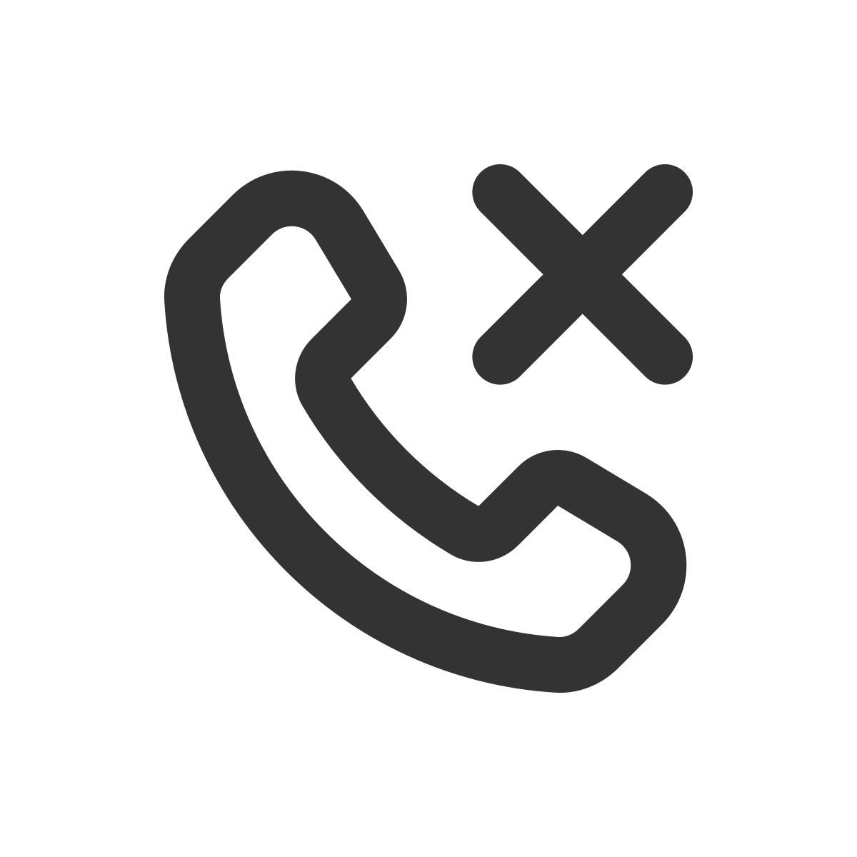 anruf ablehnen icon