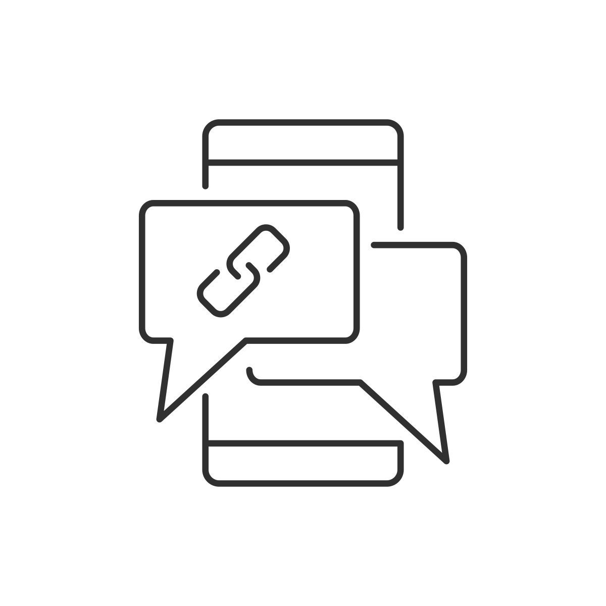digital communication icon