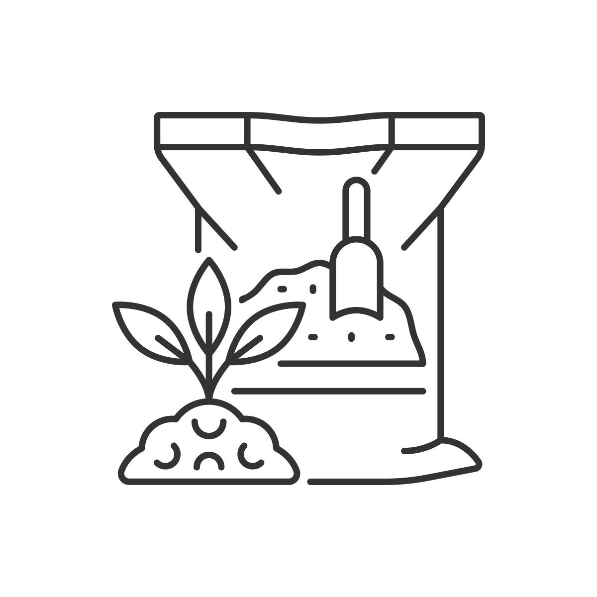 dry fertilizer icon