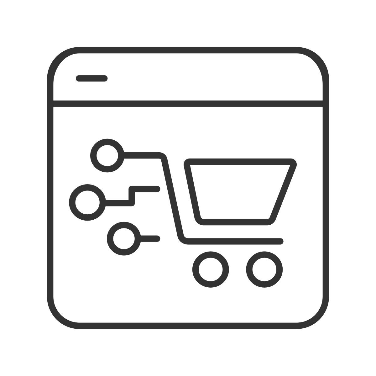 e commerce platform icon