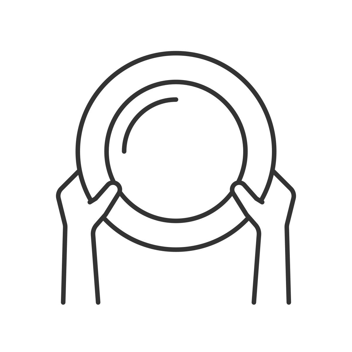 empty plate icon